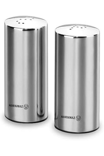 Mu Art Korkmaz A602 Duo Salt and Pepper Shakers Set