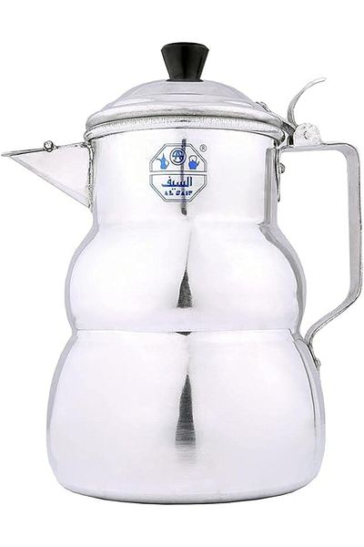 ALSAIF Aluminum Milk Jug With New Ripple Design By Al Saif, 3.6l, Silver
