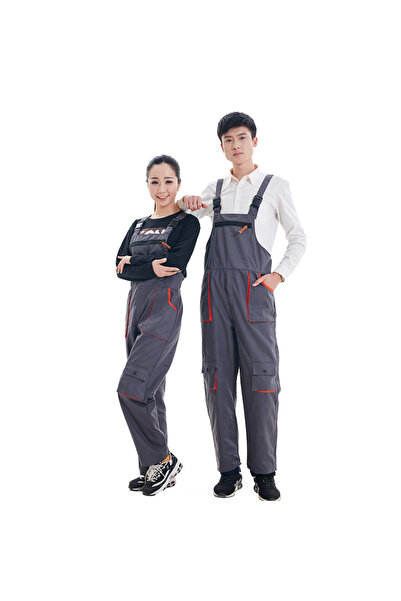 Choice بدلة عمل كاملة مقاس XL رمادية 2023 للرجال والنساء، بدلة عمل، بدلة لحام...