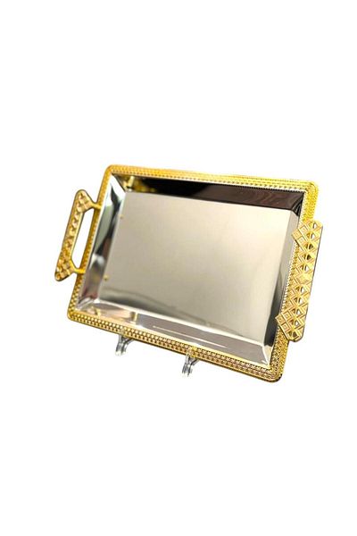 aljahwari Single serving tray, two-tone glossy, size 24*34