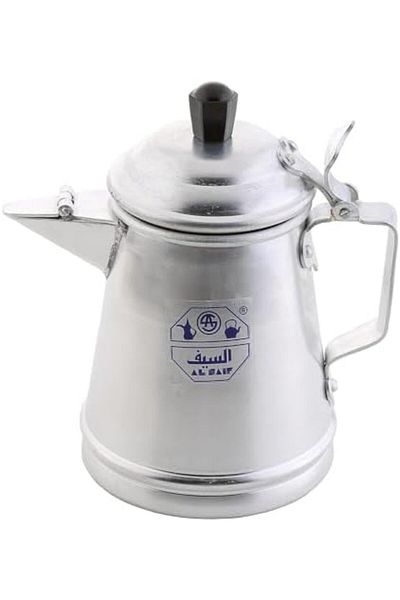 ALSAIF Indian Metal Milk Jug, 33.02 Cm