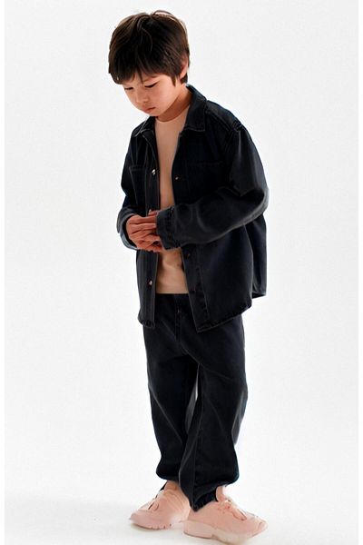 ASL GOLF CLUB - Children's Oversize Fit Bottom-Top Jeans Set