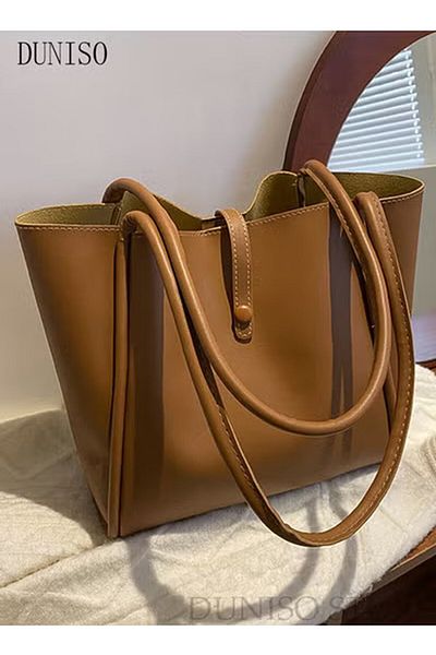 Generic Duniso Women's Shoulder Tote Bag Faux Leather Handbag Fashion Travel Crossbody Bag