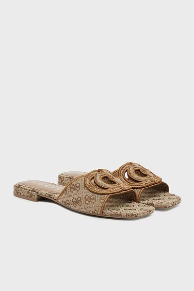 Guess Women's Brown Color Tarishae Casual Slippers