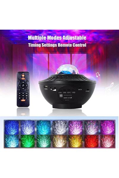COOYA Projector Galaxy Night Light, with Remote Control, for Bedroom Ceiling Home Theater