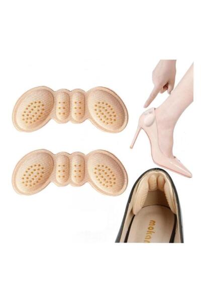 optana 3 Mm Krem Ayak Topuk Vurma Önleyici Sünger Ayakkabı Daraltan Ped