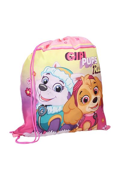 PAW PATROL Sports bag, multicolor, size 44x1x36 cm, Paw Patrol Girl Pups Rule