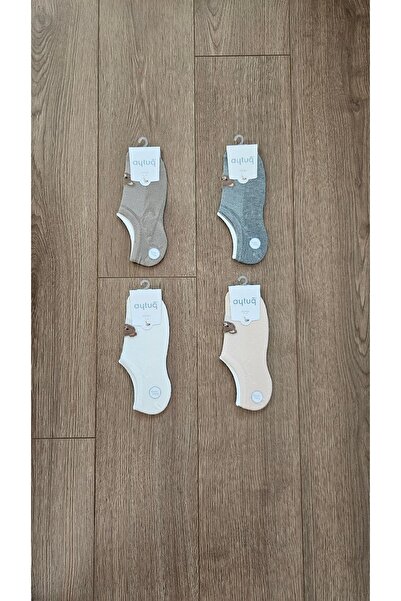 Aytuğ Aytuğ Kadın Yaz Sezonu 4 Çift Modal [ Ekru-Pudra-Melanj Açık Gri-Bej ] ...