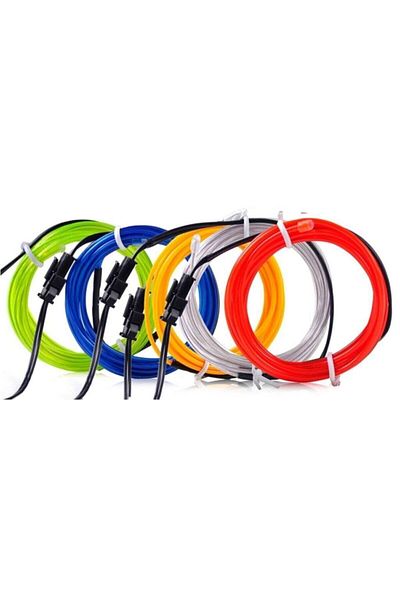 SAHLAN 3 Meters Blue Color In-Car Glove Box LED
