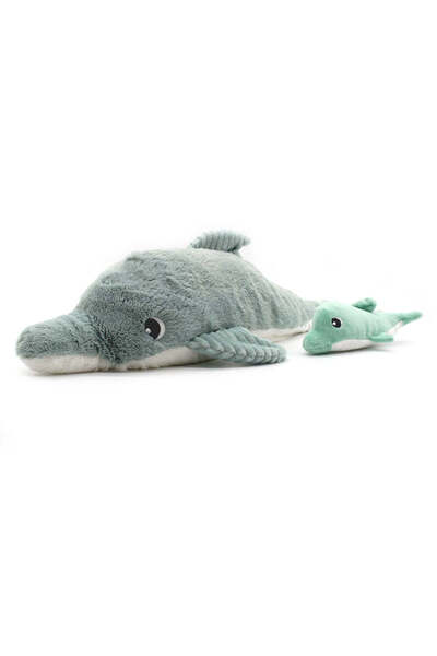 les deglingos PTIPOTOS THE DOLPHIN MOM & BABY MINT
