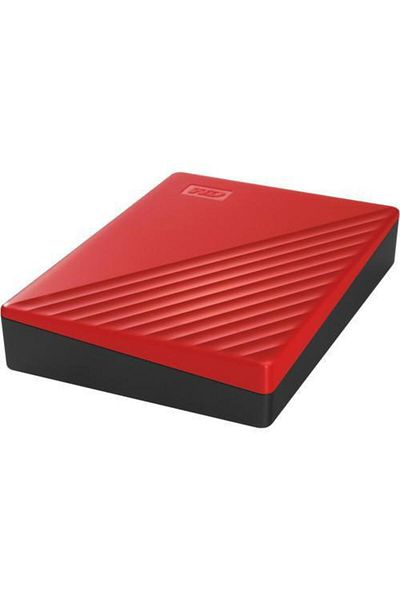 WESTERN DIGITAL HDD Extern Western Digital My Passport, 4TB, USB 3.0, 2.5" (Rosu)