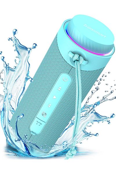 Tronsmart T7 30W Waterproof Portable Speaker, SouldPulse Audio with 360 Surround Sound Turquoise