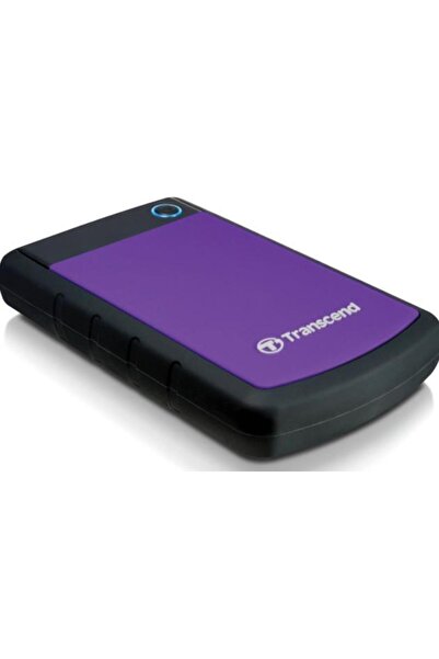 Transcend HDD Extern Transcend 25H3P, 2.5 inch, 1TB, USB 3.0, Protectie la so...