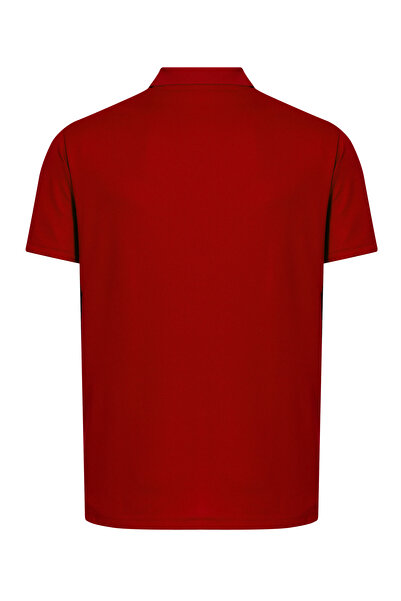 UMBRO Red Polo Neck Sports T-Shirt Tf-0208