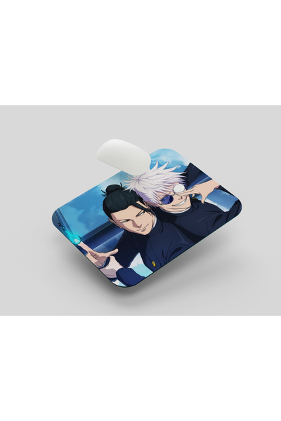 Akumastik Jujutsu Kaisen Gojo ve Geto 22x18 Mousepad - Аниме Mousepad