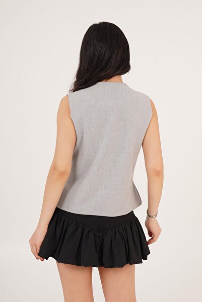 Hipo Trend Світлий жилет з ґудзиками