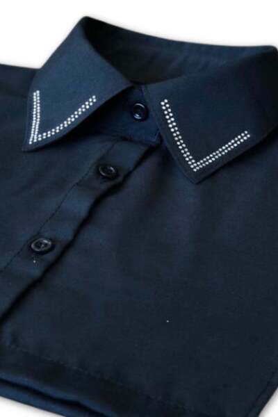 mirach Double Diamond Schwarzer Hemdkragen L-XL