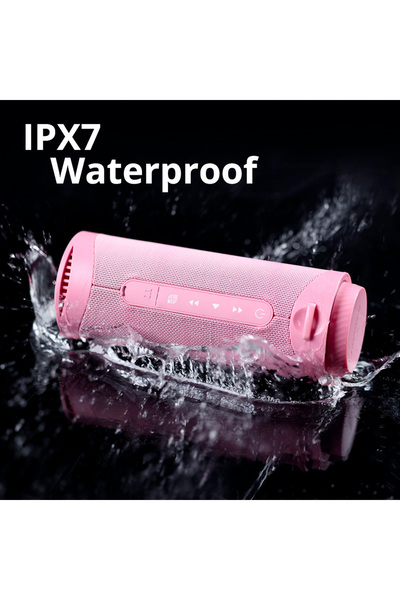 Tronsmart Tronsmart T7 30W Waterproof Portable Speaker, SouldPulse Audio with 360 Surround Sound Pink