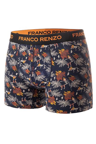 FRANCO RENZO Ανδρικό μπόξερ 6 τεμαχίων πολυτελείας σε κουτί από βαμβάκι και λίκρα