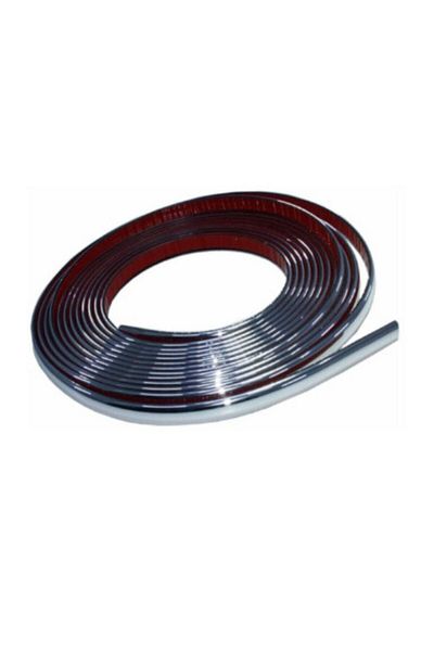 SAHLAN Vehicle Inside and Outside 3d Chrome Decorative Nickel Plates 9mm X 4 Meters
