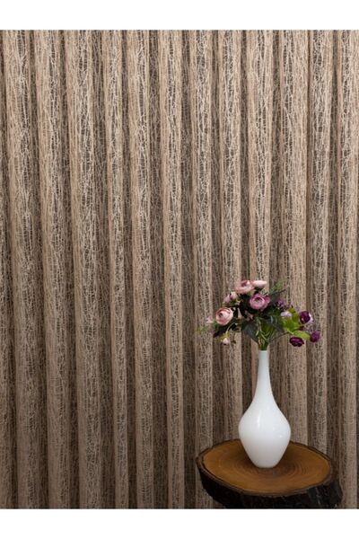 farbateks Mink,beige 2 Layers Pleated Tulle Curtain Broken Glass New Fashion Tulle Curtain