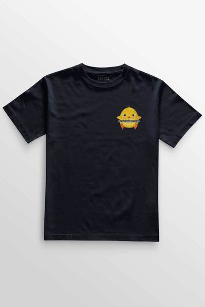 Kretas Mornarsko plava majica I'm a Troublemaker Chick Chicken Yellow Chick M...