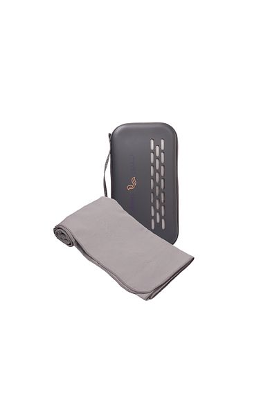 LD Home Upgraded Towel 70*140 with Bag - Dark Grey