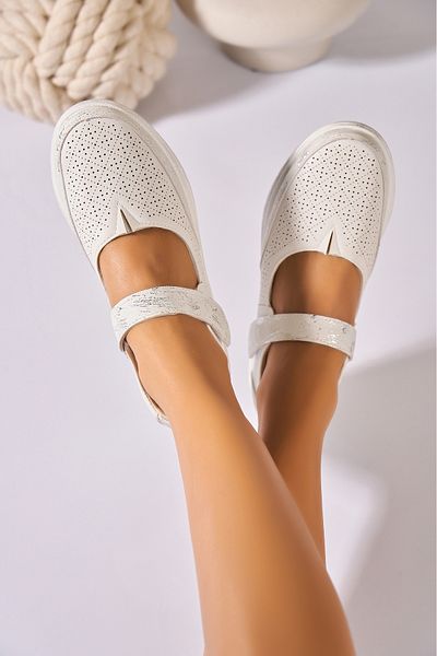 Joana Pantofi dama casual Albi din Piele Ecologica Ainsley