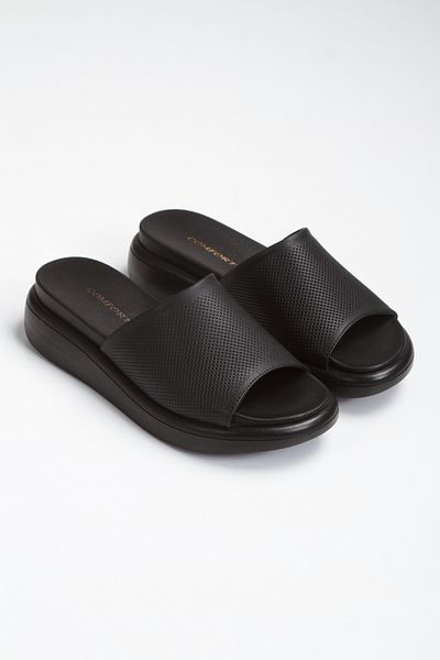 Melacomfort Women's Black Extra Soft Sole Comfort Slippers