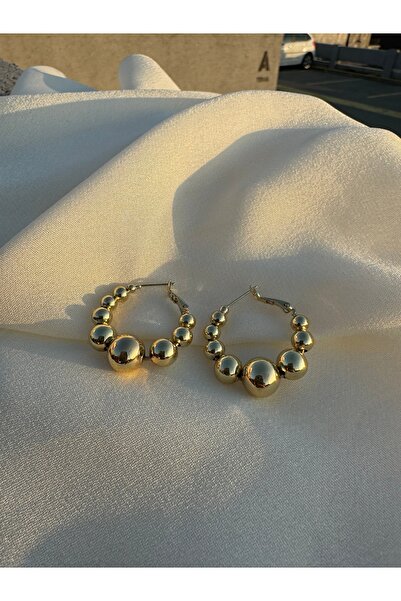 SOFT Çelik Halka Bubble Küpe