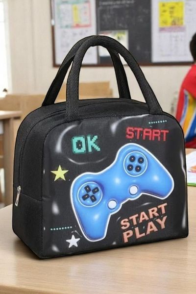 SürLaz Lunch Box and Thermos Food Carrying Bag for Kids Practical Solution for School, Picnic, Park