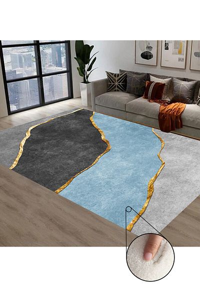 sharpdo Rectangular Soft Touch Carpet Multicolour 160*230cm