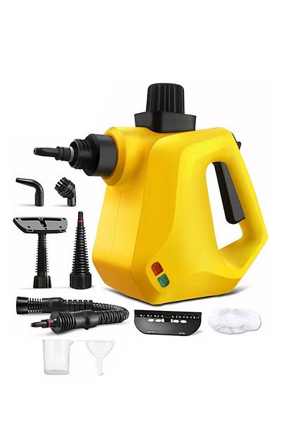 Saharaz Handheld Steam Cleaner for Home,1000W,with 9 Accessories and Safety Lock,2.5M Extended Power Cord