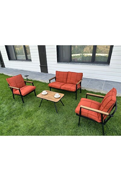 Dekoroom's DURU 2-1-1- SEHPA HEDİYELİ , BAHÇE BALKON MOBİLYASI ,ÇAY SETİ , OT...