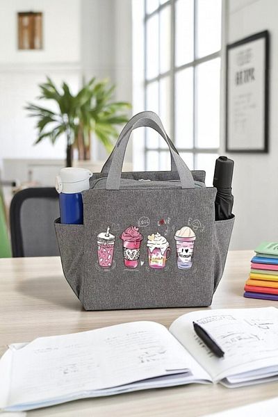 SürLaz Hot and Cold Food Carry Thermal Bag, Ideal for Office Camping Picnic Hospital School