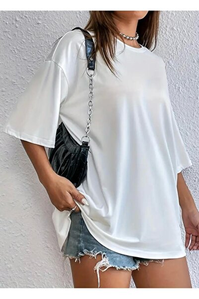 BRLKN TRICOU OVERSIZE CU TĂIETURĂ LÂNGĂ DE DAMĂ (CERTIFICAT)