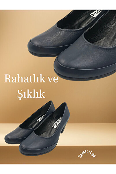 Escarpinshoes KADIN HAKİKİ DERİ  GÜNLÜK ORTOPEDİK TABANLI COMFORT AYAKKABI