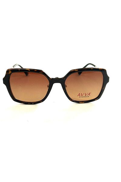 Avva 5606 C2 Polarized Clip-On Women's Sunglasses