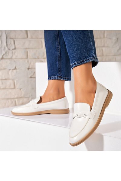 Joana Pantofi dama casual Albi din Piele Ecologica Osmara