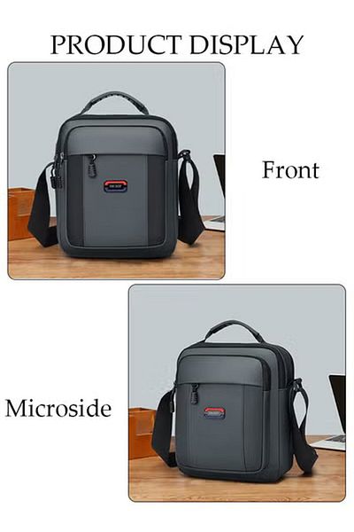 Generic Duniso Men's Compact Crossbody Bag Waterproof Handheld Shoulder Bag Daily Bag Crossbody Bag