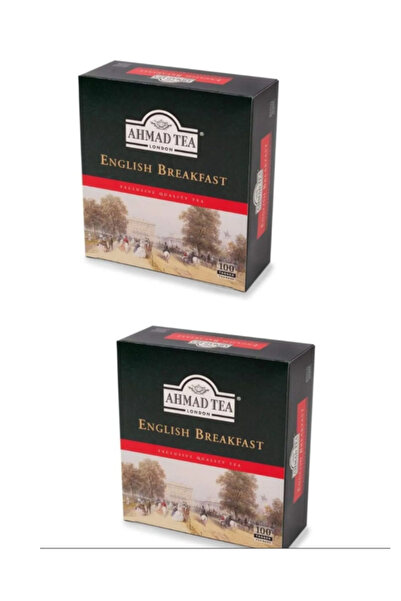 Ahmad Tea İngiliz Kahvaltı çayı English Breakfast Bardak Sallama (2x100lü) ( Folyosuz)