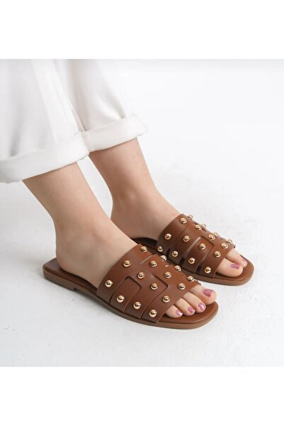 LOJO Жіночі золоті тапочки на щоденному використанні simba