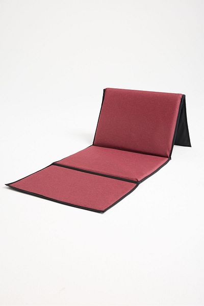 Kevin Tayamat, Foldable Backrest Sitting Rest Mat & Cushion, Prayer Rug