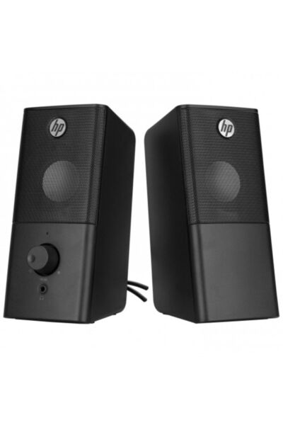 HP Dhs-2101 2.0 Multimeya Speaker Hoparlör 12w Siyah 3,5mm Usb