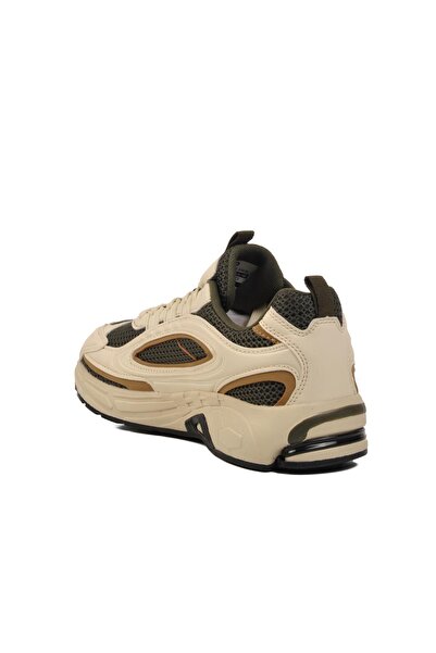 Hammer Jack Beige Mesh Lightweight Breathable Men's Sports Shoes Alfonso 25025 m