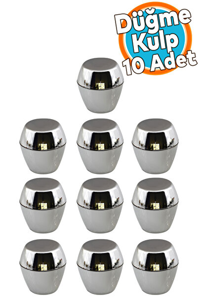 NZB Mobilya Mutfak Dolap Dolabı Çekmece Kulpu Kulbu Plastik Gümüş Tek Vidalı ...