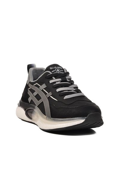 Guja Black Mesh Breathable Men's Sports Shoes 25Y563 m