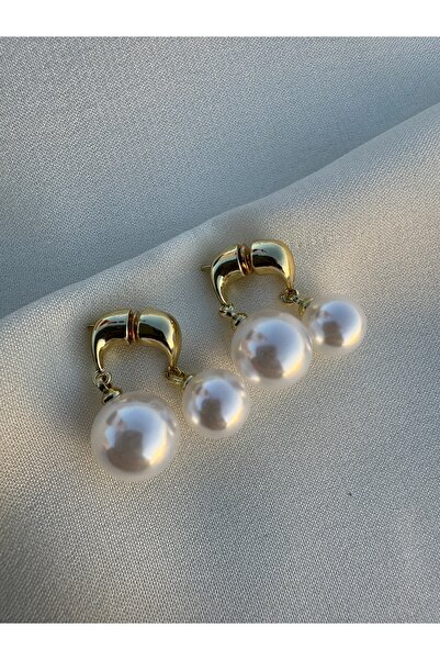 SOFT Çift İncili Küpe