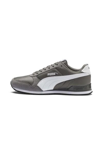 Puma St Runner V3 Mesh Erkek Spor Ayakkabı KOYU GRİ