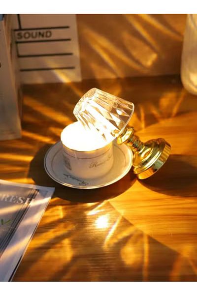 co arma Small gold table lamp 14 cm